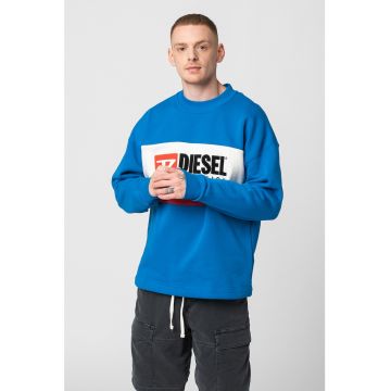 Bluza sport cu decolteu la baza gatului si maneci cazute Division Treapy