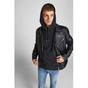 Jack & Jones - Hanorac lejer din amestec de bumbac organic cu buzunar kangaroo