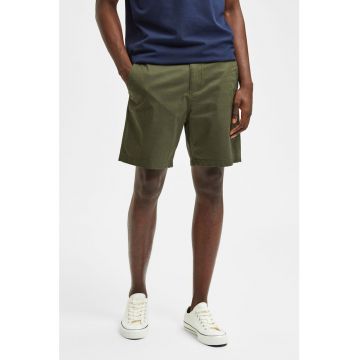 Pantaloni scurti chino uni