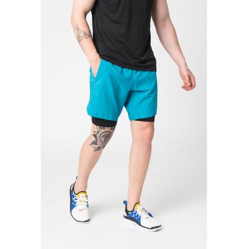 Pantaloni scurti cu aspect 2in1 - pentru antrenament Core 7.5