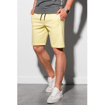 Pantaloni scurti de bumbac cu snur de ajustare Pantaloni scurti de bumbac cu snur de ajustare