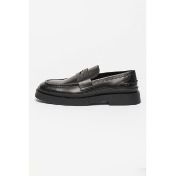 Pantofi loafer Penny de piele Mike