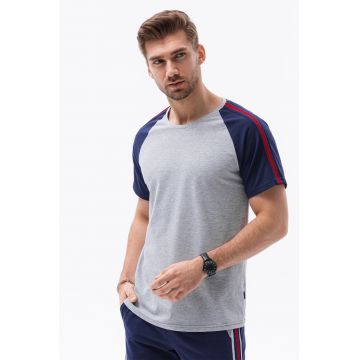 Set de tricou si pantaloni scurti din amestec de bumbac - 2 piese