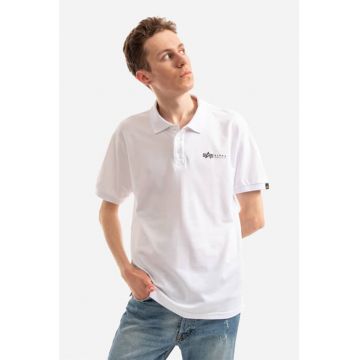 Tricou polo de bumbac cu logo