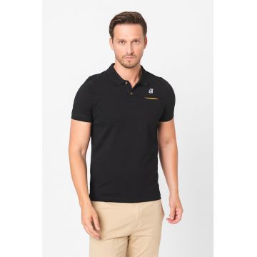 Tricou polo slim fit cu buzunar pe piept Briac