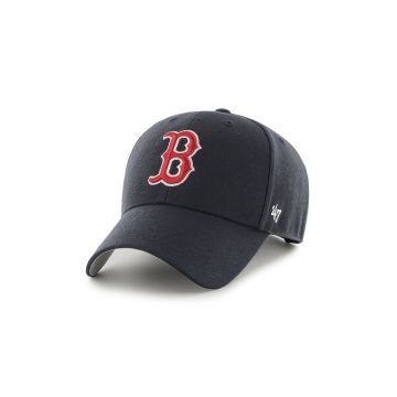 47brand șapcă MLB Boston Red Socks culoarea negru, cu imprimeu