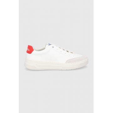 Boss pantofi x Russell Athletic Baltimore culoarea alb 50464961