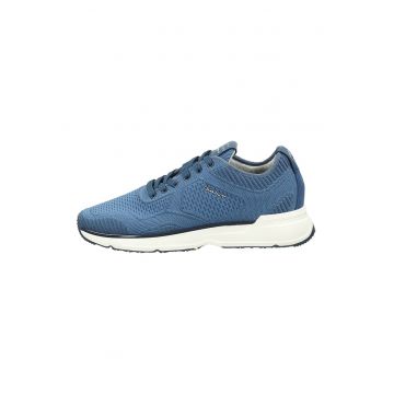 Pantofi sport din material textil cu detaliu logo