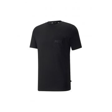 Tricou de bumbac cu buzunar aplicat pe piept Modern Basics