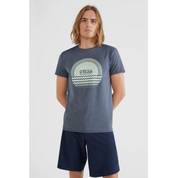 Tricou slim fit cu imprimeu logo Solar Hybrid