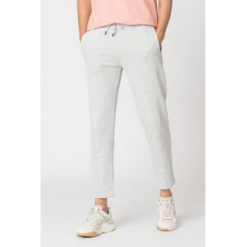 Pantaloni sport cu snur in talie - pentru fitness