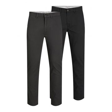 Set de pantaloni chino slim fit Marco - 2 perechi