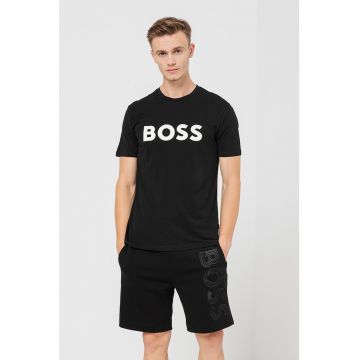 Tricou din bumbac cu imprimeu logo Thinking
