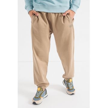 Pantaloni sport relaxed fit cu buzunare