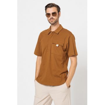 Tricou polo relaxed fit Isaac