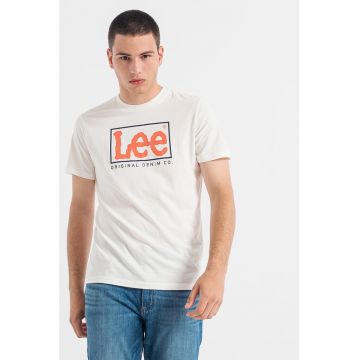 Tricou regular fit cu imprimeu logo Wobbly