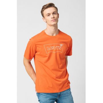 Tricou relaxed fit cu imprimeu logo 7