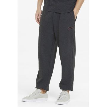 Pantaloni sport relaxed fit cu banda elastica in talie Re:Collection