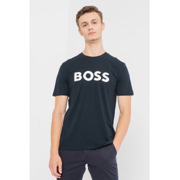 Tricou din bumbac cu imprimeu logo Thinking