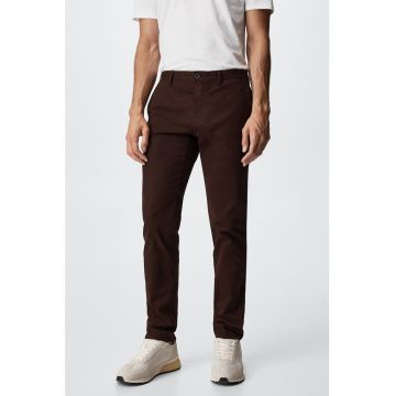 Pantaloni chino slim fit Barna