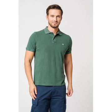 Tricou polo cu logo brodat