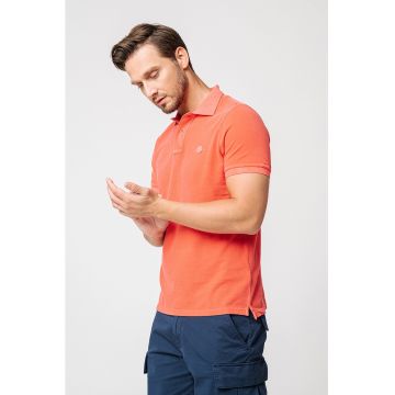 Tricou polo cu logo brodat