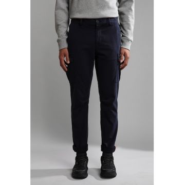 Pantaloni cargo cu model uni