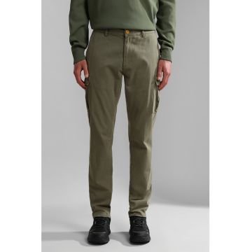 Pantaloni cargo cu model uni