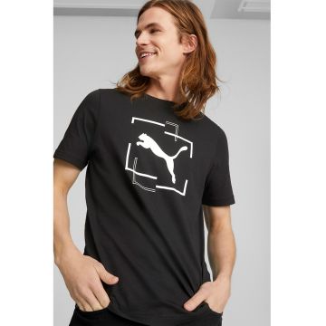 Tricou cu imprimeu logo Cat