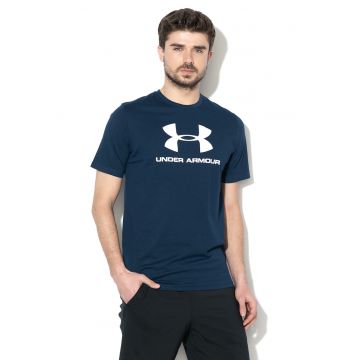 Tricou cu imprimeu logo pentru antrenament Sportstyle