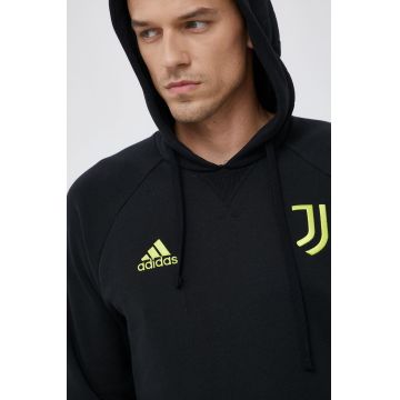 Adidas Performance Hanorac de bumbac GR2911 bărbați, culoarea negru, cu imprimeu