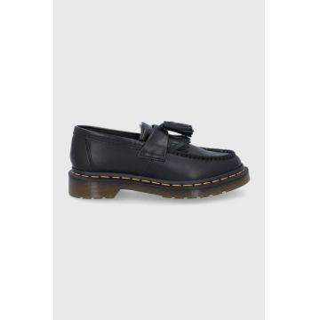 Dr. Martens mocasini de piele culoarea negru 22209001-Black.Smoo