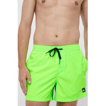 Quiksilver pantaloni scurti de baie culoarea verde