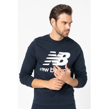 Bluza sport cu imprimeu logo supradimensionat Essentials