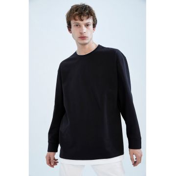 Bluza sport uni din amestec de bumbac