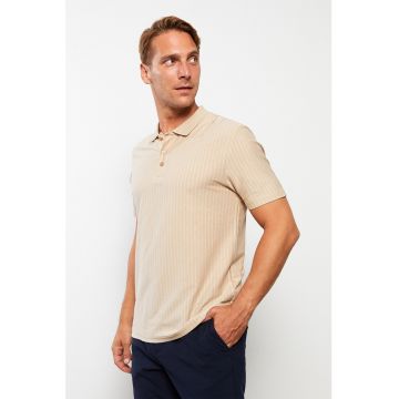 Tricou polo cu model in dungi