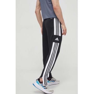 adidas Performance pantaloni de antrenament GK9545 bărbați, culoarea negru, uni GK9545