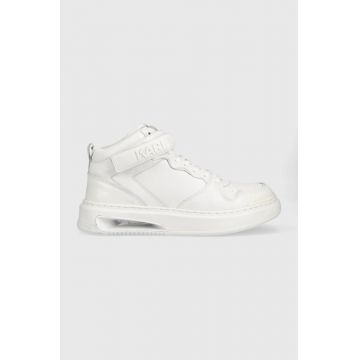 Karl Lagerfeld sneakers din piele Elektro , culoarea alb