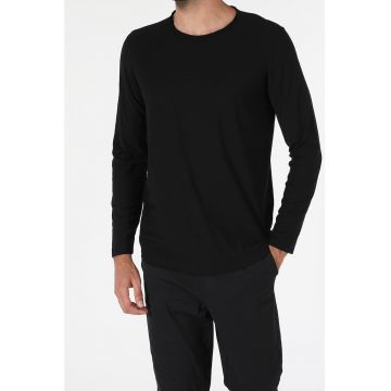 Bluza de bumbac cu decolteu la baza gatului Bluza de bumbac cu decolteu la baza gatului