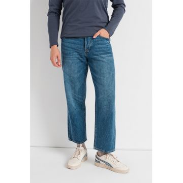 Jack & Jones - Blugi lejeri cu aspect decolorat Eddie
