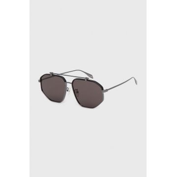 Alexander McQueen ochelari de soare culoarea negru