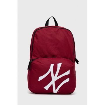 New Era rucsac culoarea bordo, mare, neted 60240059-mrn