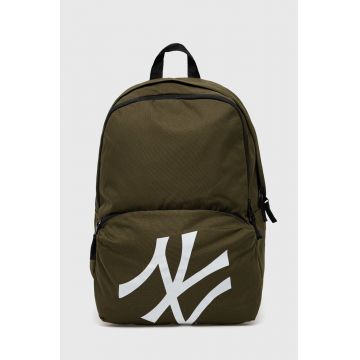 New Era rucsac culoarea verde, mare, cu imprimeu