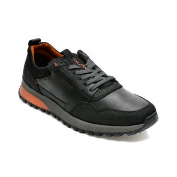 Pantofi sport SALAMANDER negri, 48801, din piele naturala