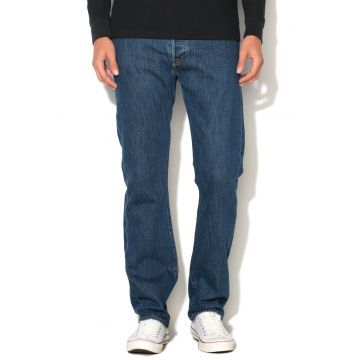Jeansi drepti albastri 501® - Albastru