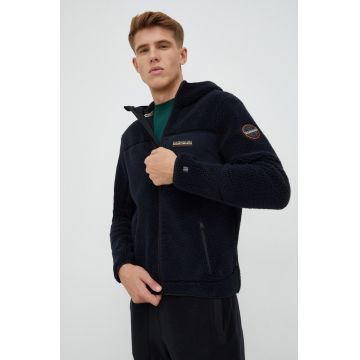Napapijri bluza barbati, culoarea albastru marin,