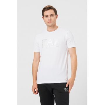 Tricou regular fit cu imprimeu logo