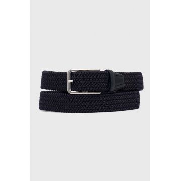 BOSS curea bărbați, culoarea bleumarin 50481026