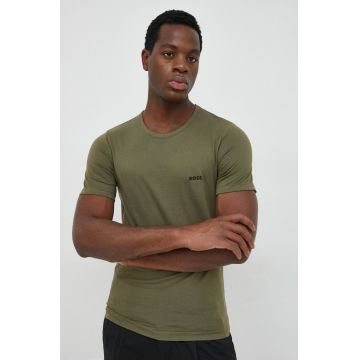 BOSS tricou din bumbac neted BOSS tricou din bumbac neted